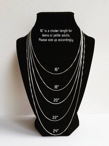 Four layer mixed metal necklace